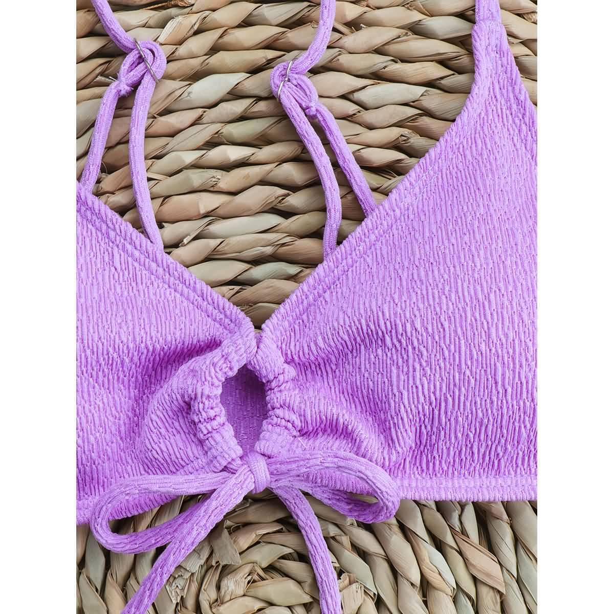 Padded polyester bikini sets - image 1