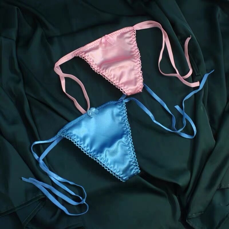 Low-waisted sheer lace and cotton lingerie briefs - image 1
