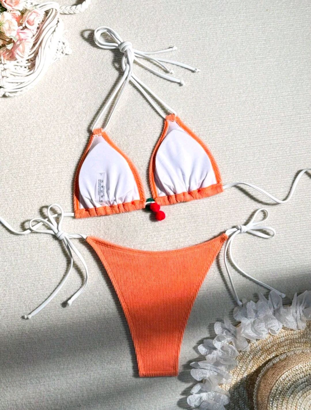 Backless polyester bikini sets - image 3