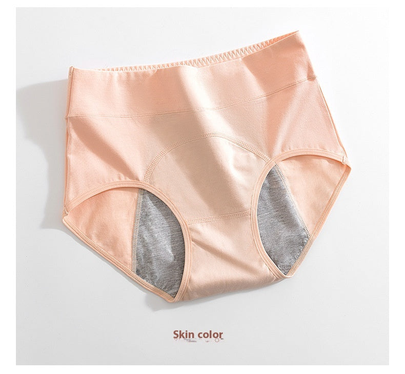 High-waisted breathable cotton lingerie briefs - image 2