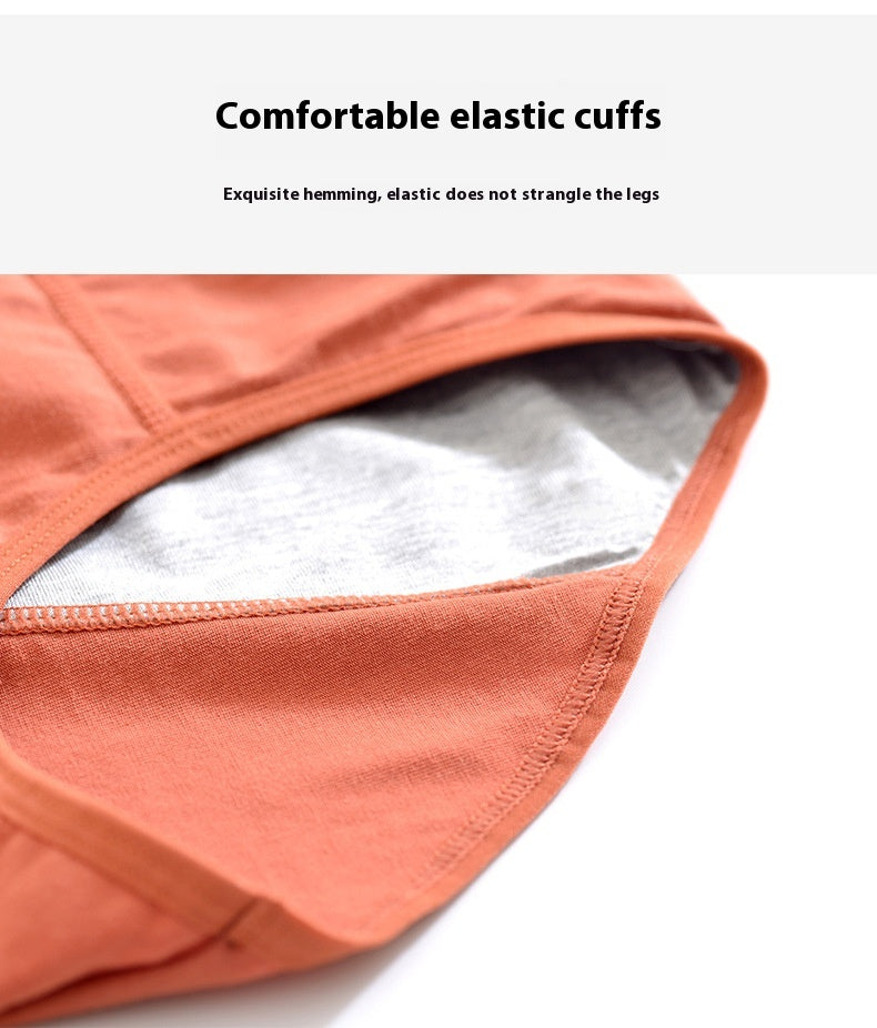 High-waisted breathable cotton lingerie briefs - image 3