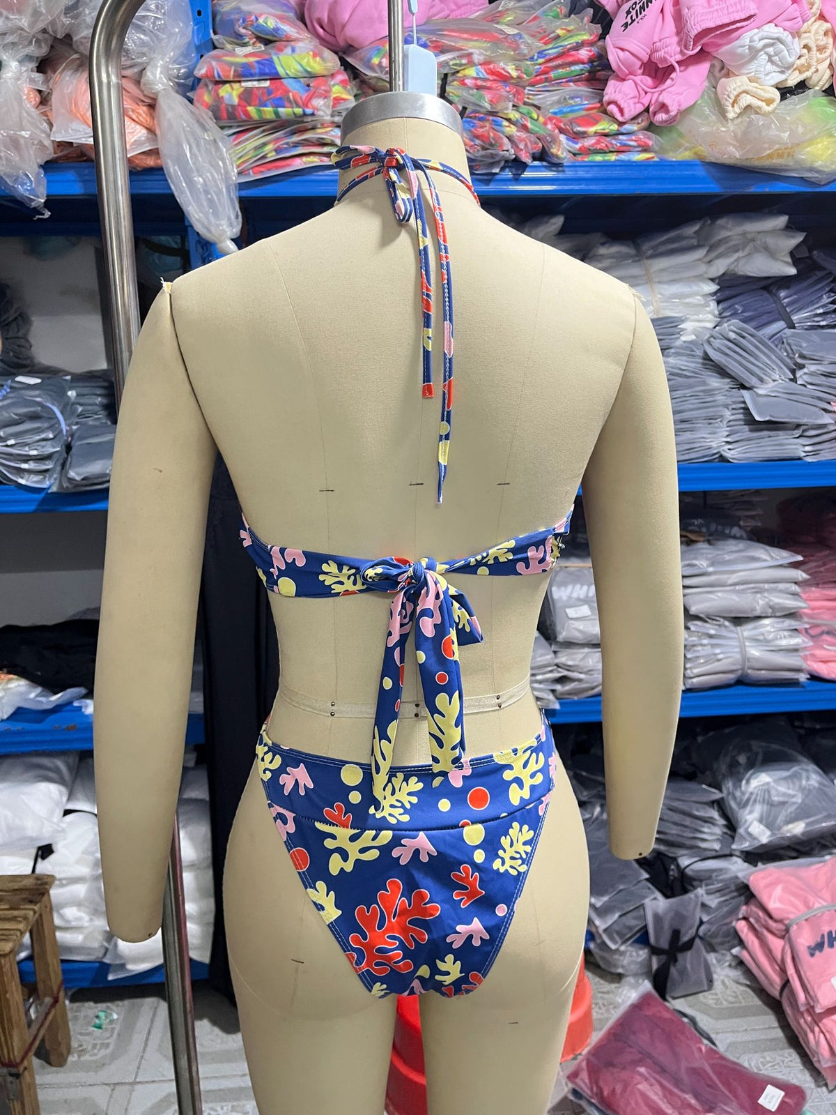 Breathable polyester and spandex bikini sets - image 3