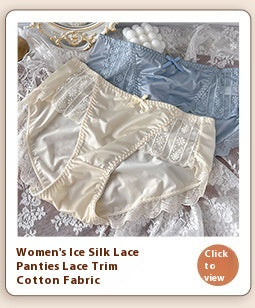 Seamless breathable lace and silk lingerie briefs - image 2