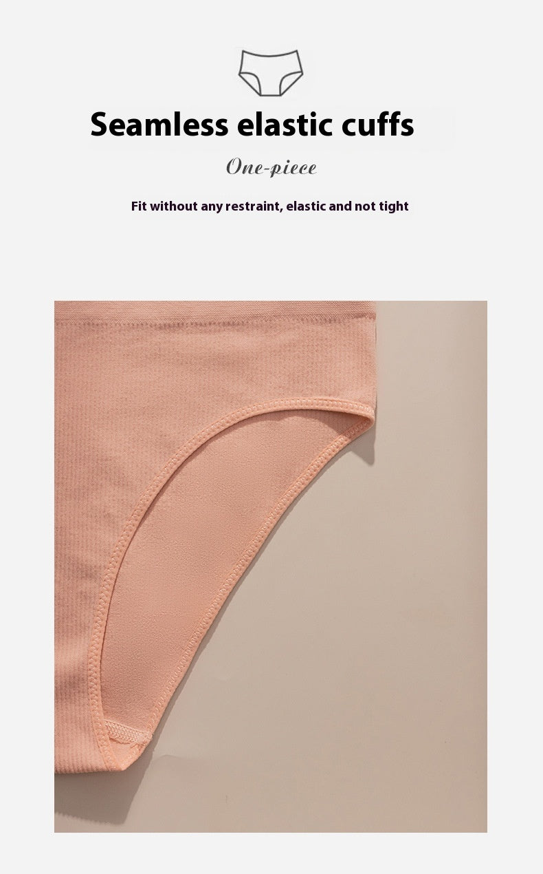 Low-waisted seamless breathable cotton lingerie briefs - image 3