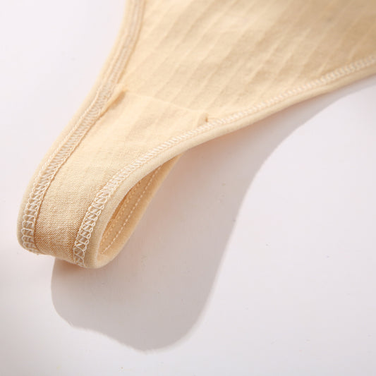 Cotton lingerie briefs - image 1