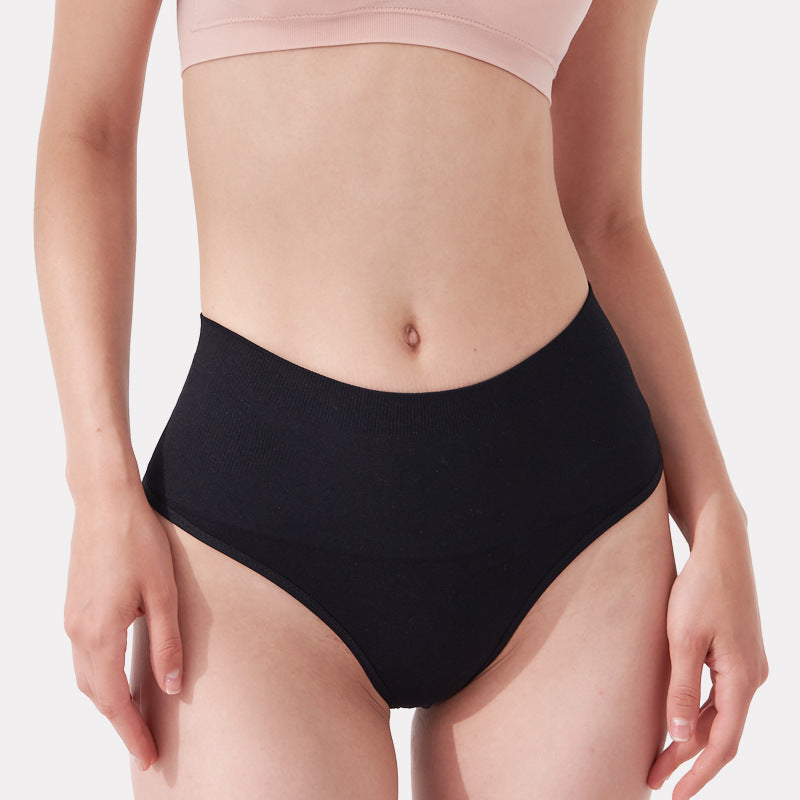 High-waisted breathable nylon lingerie briefs - image 4