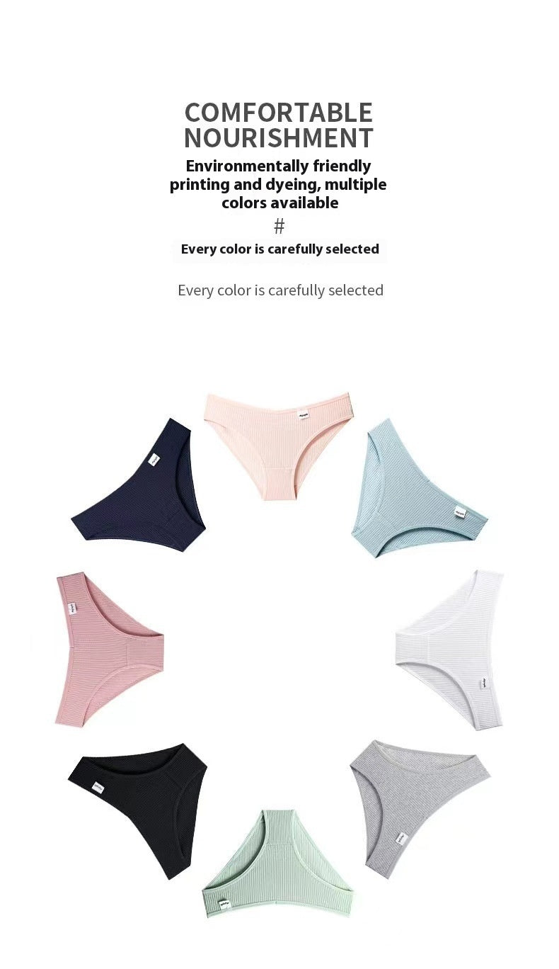 Cotton lingerie briefs - image 3