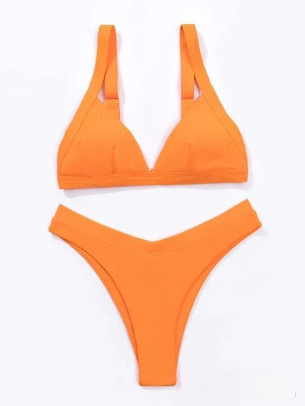 Stylish modern polyester bikini sets