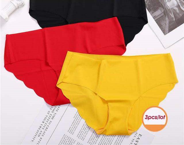 Elegant breathable cotton lingerie briefs