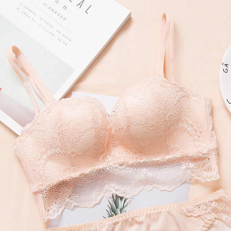 Elegant feminine breathable lace bras - image 3