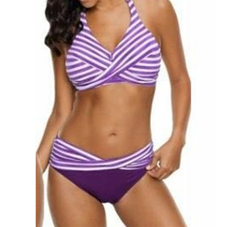 Black polyester lingerie bikini sets