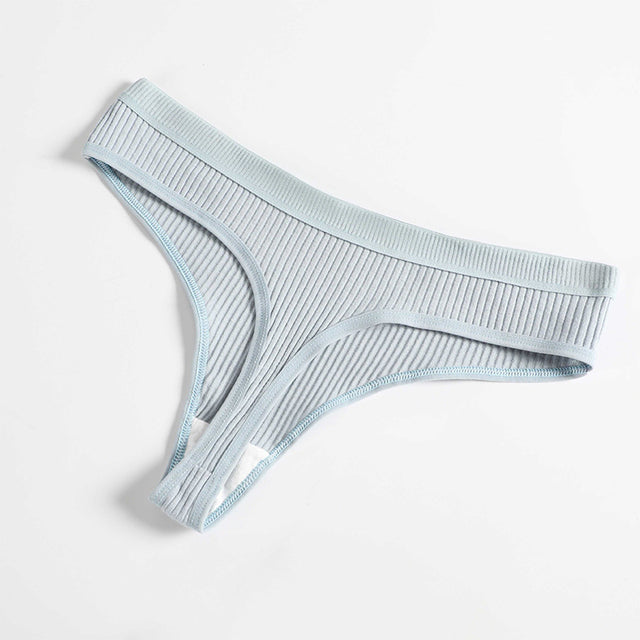 Elegant feminine cotton lingerie briefs