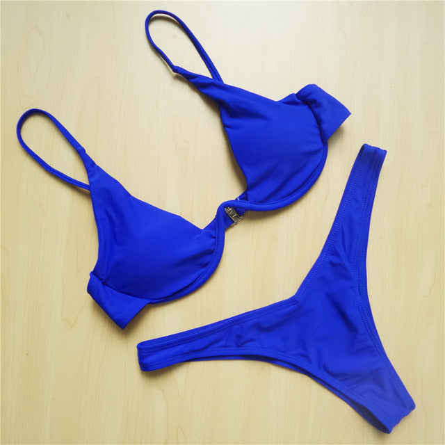 Stylish modern push-up bikini sets - image 1