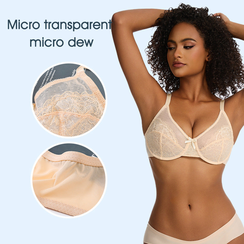 Elegant underwire mesh and nylon bras - image 1