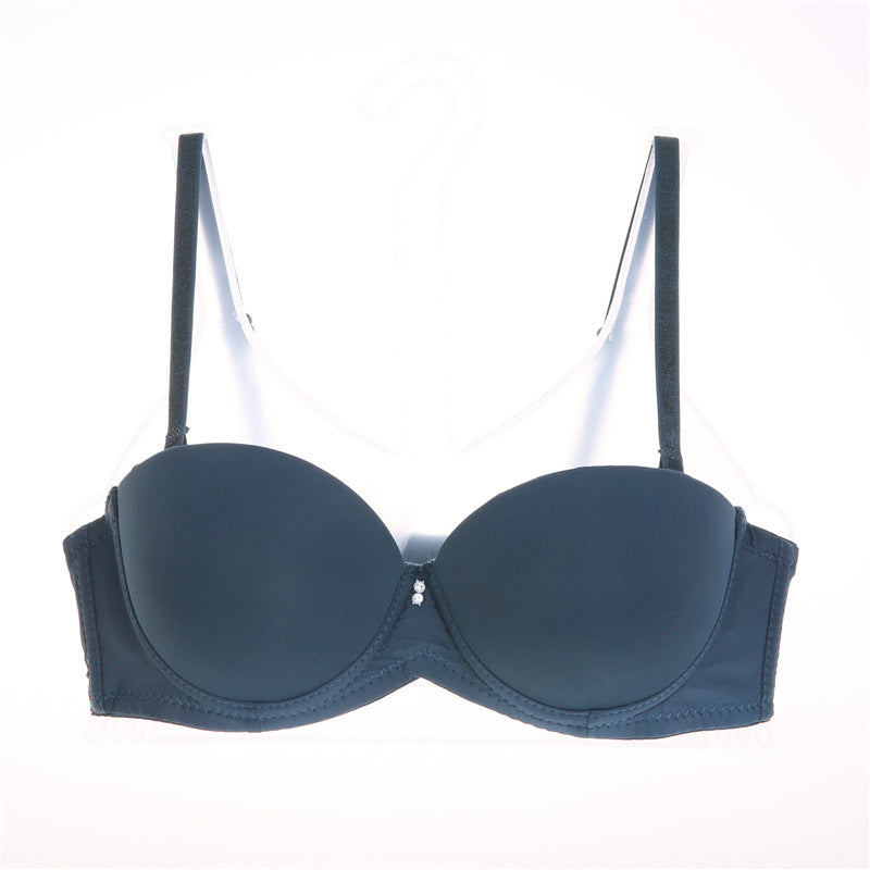 Elegant feminine push-up nylon bras