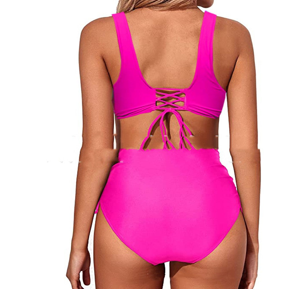 Stylish polyester and spandex bikini sets - image 4
