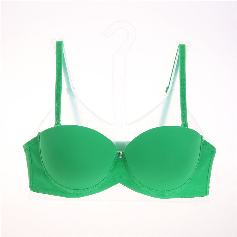 Elegant feminine push-up nylon bras