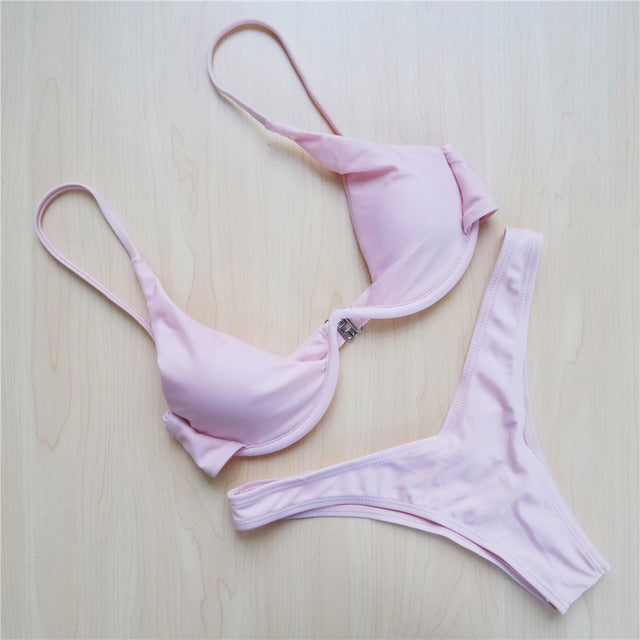 Stylish modern push-up bikini sets - image 2