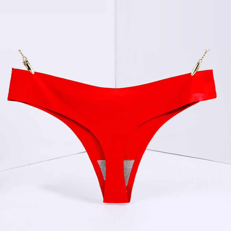Silk and ice silk lingerie briefs