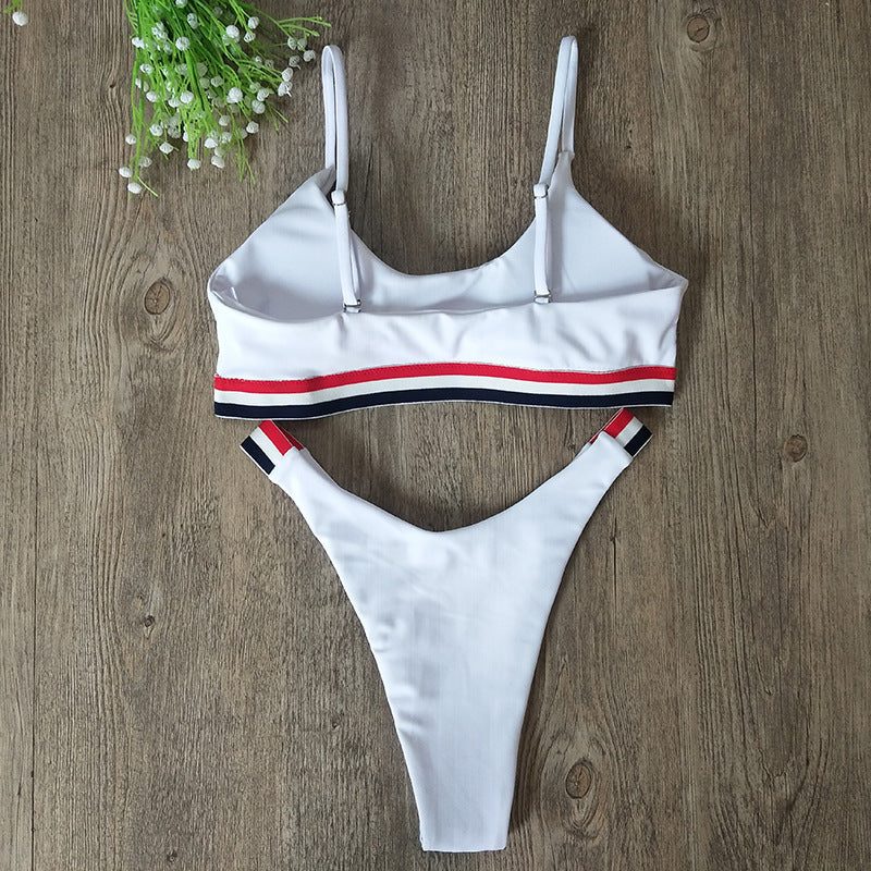 Elegant feminine triangle polyester bras - image 3