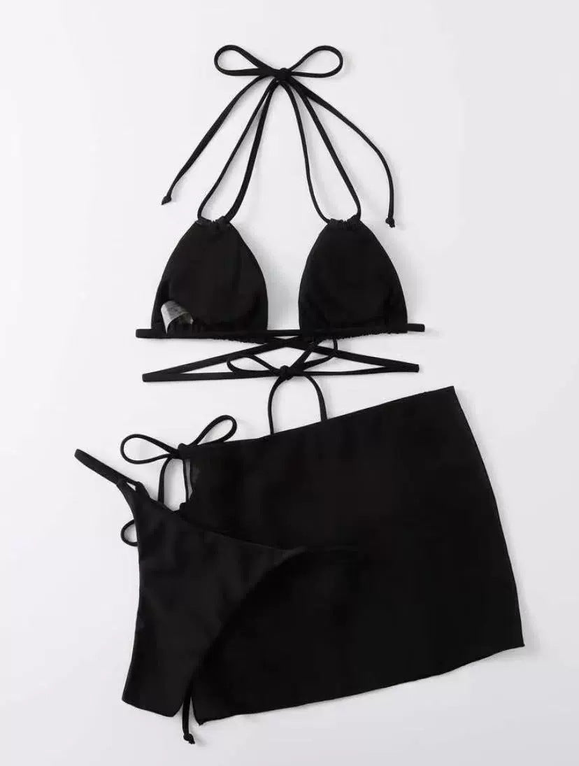 Black lingerie bikini set - product image 2