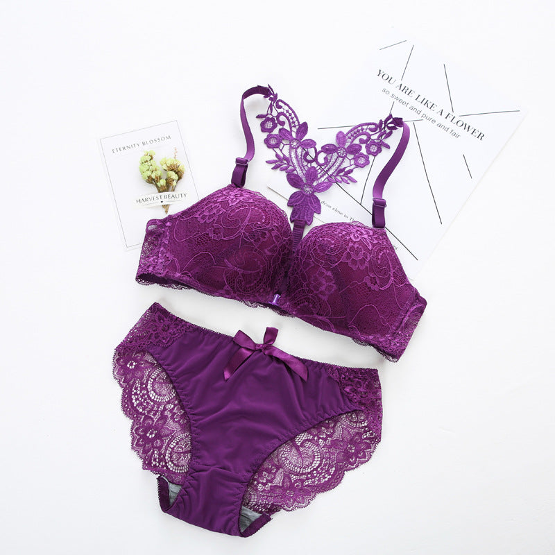 Lace and polyester bras - image 2