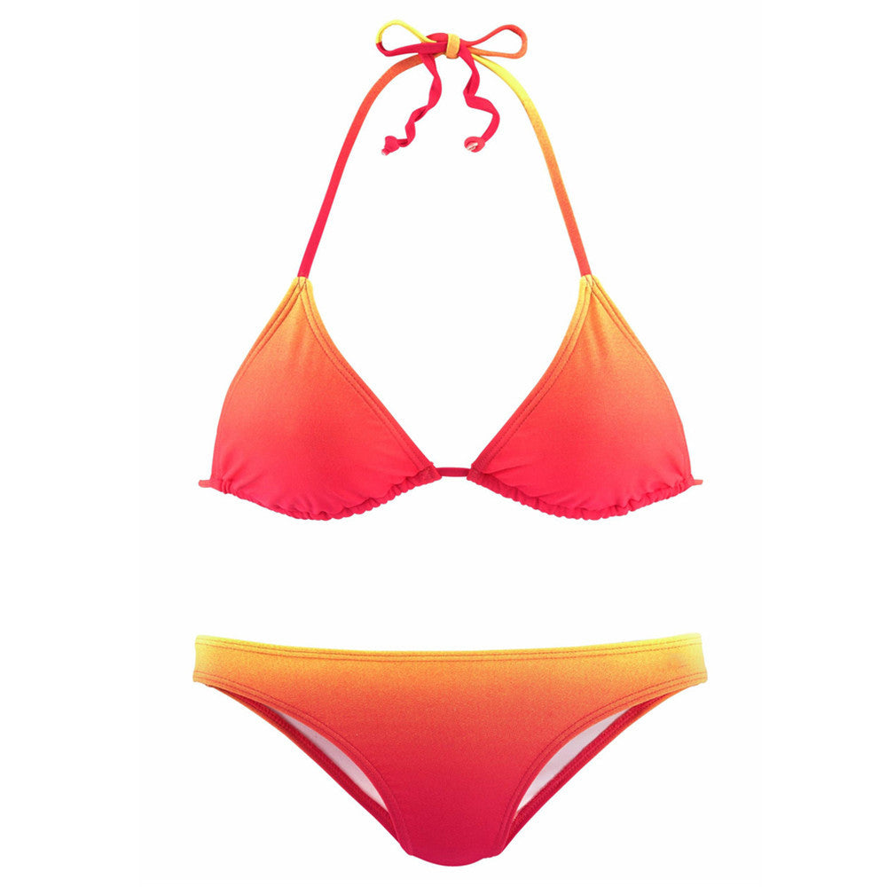 Stylish lace and polyester bikini sets - image 2