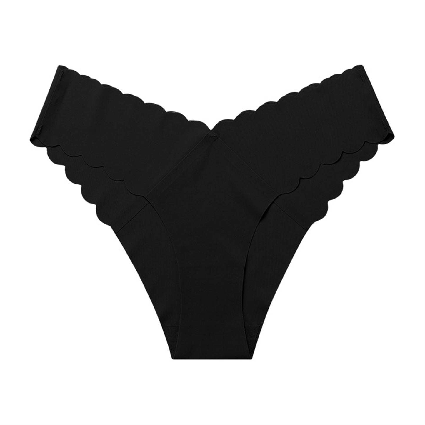 Low-waisted seamless breathable lace lingerie briefs - image 1