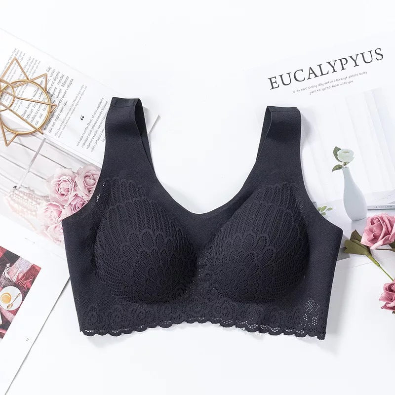 Lace and nylon bras - image 2
