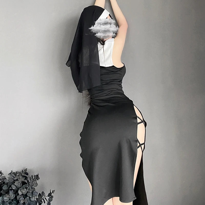 Uniform Polyester Lingerie Skirt Sets product image
