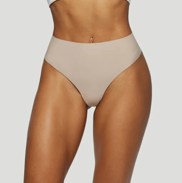 Low-waisted seamless breathable cotton lingerie briefs - image 2