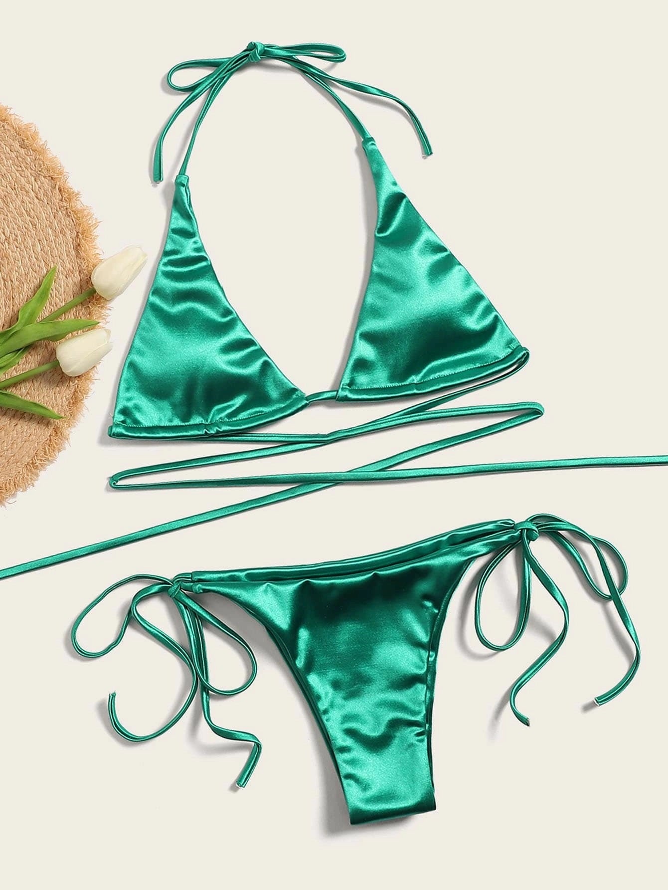 Stylish modern spandex bikini sets