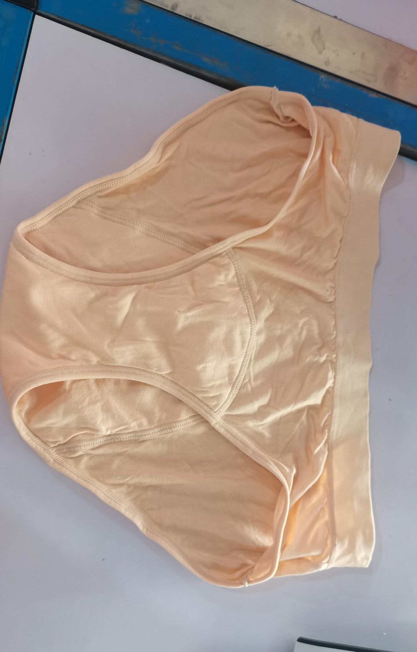 Elegant feminine cotton lingerie briefs