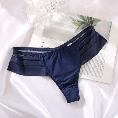 Ruffled lace and cotton lingerie briefs - image 2