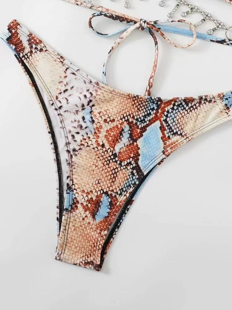 Backless polyester and spandex bikini sets - image 3