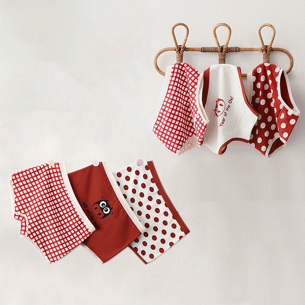 Elegant triangle cotton lingerie briefs - image 3