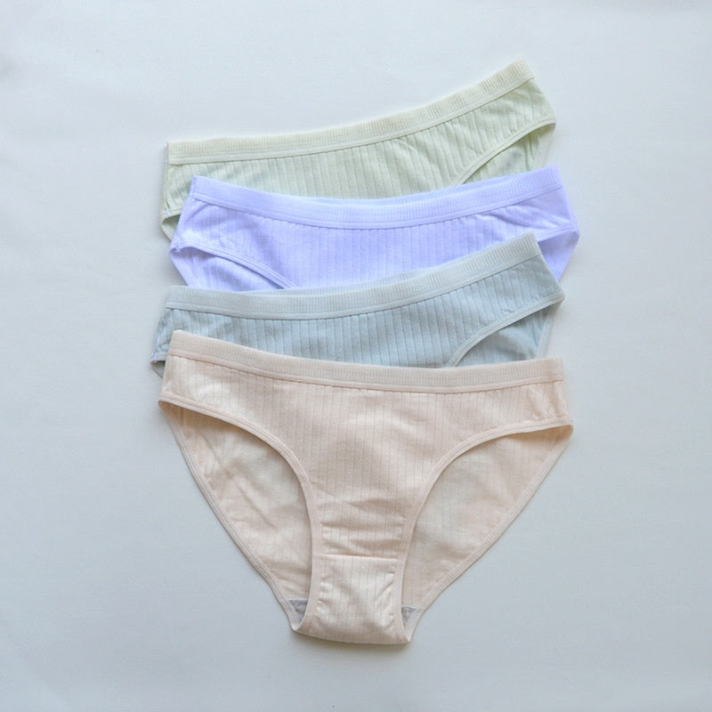 Plus-size breathable cotton lingerie briefs - image 3
