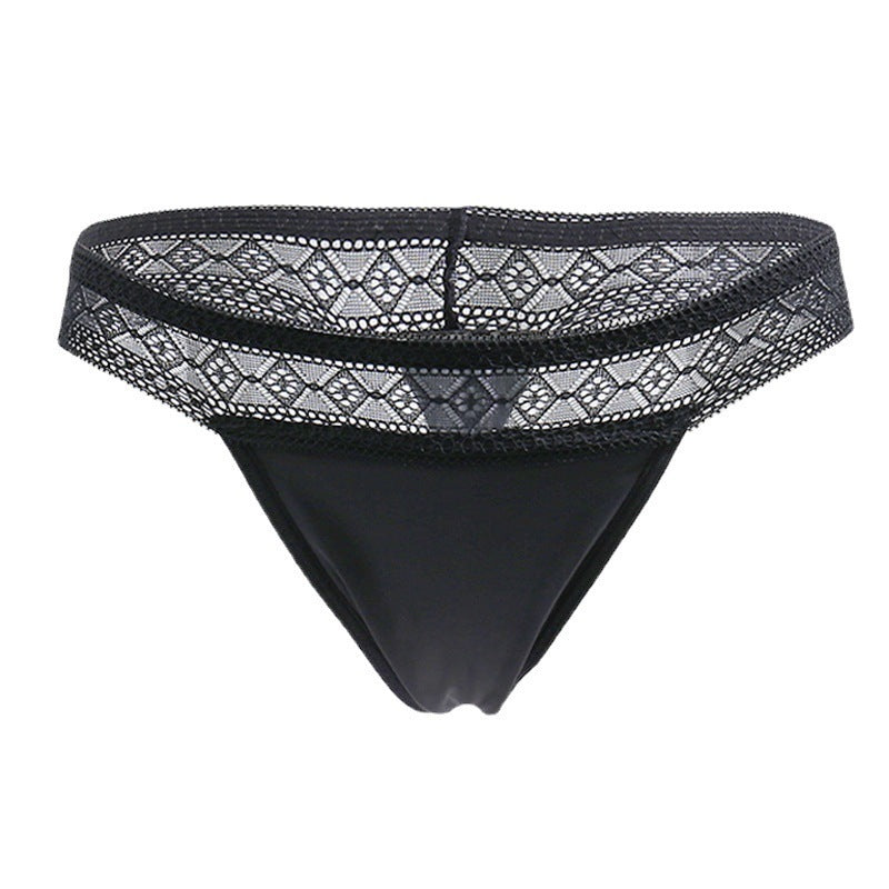 Breathable cotton and nylon lingerie briefs - image 2