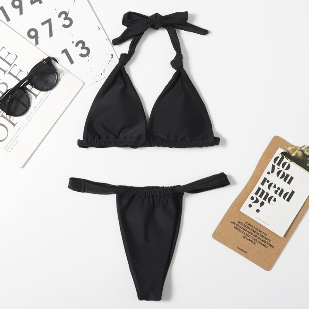 Nylon lingerie bikini sets
