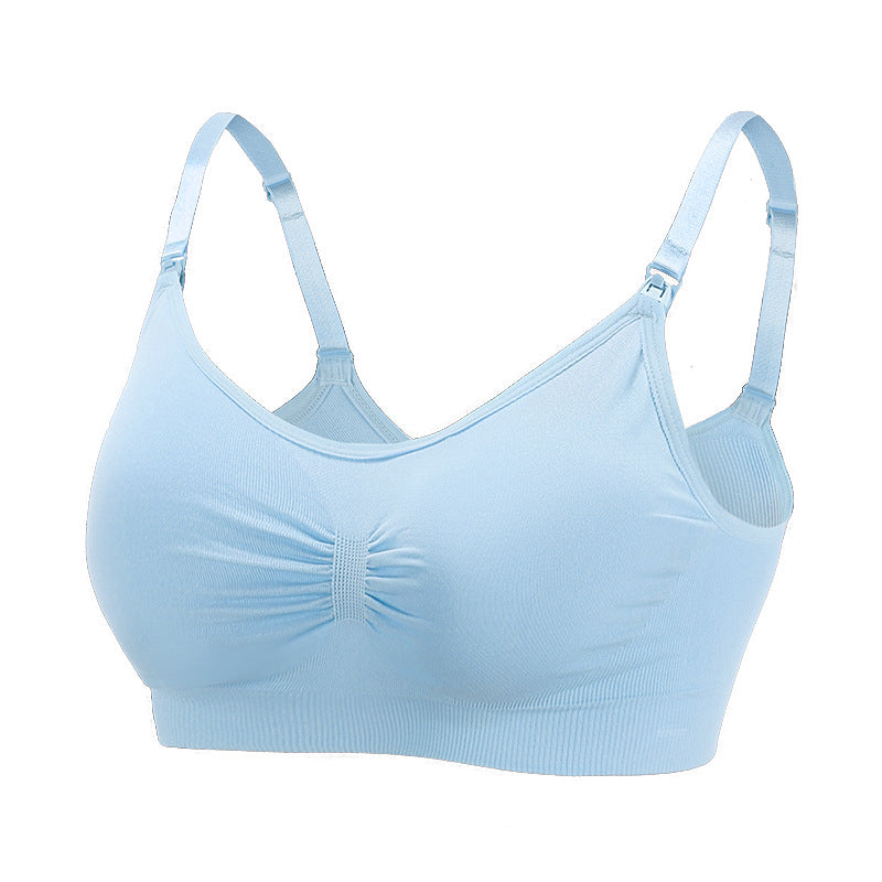 Underwire seamless wireless polyester bras - image 3