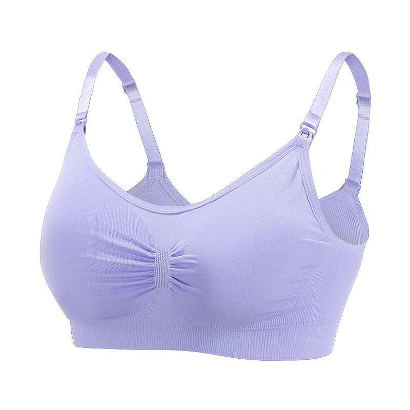 Underwire seamless wireless polyester bras - image 2