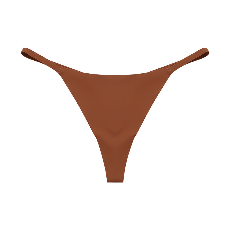 Low-waisted seamless nylon lingerie briefs - image 2