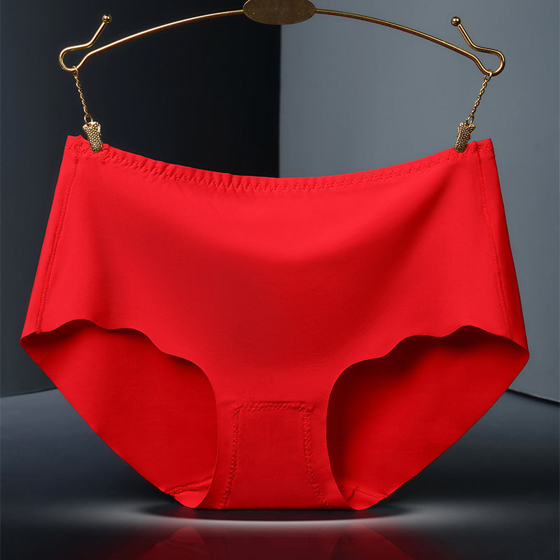 Seamless cotton and silk lingerie briefs - image 4