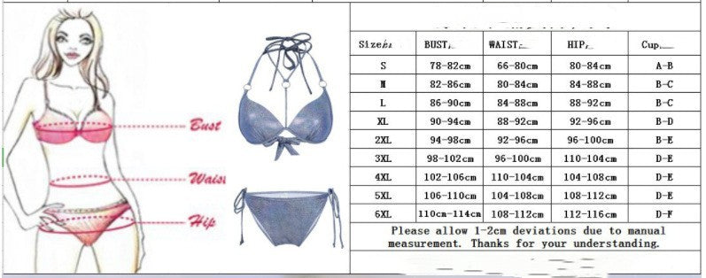 Stylish polyester and spandex bikini sets - image 4