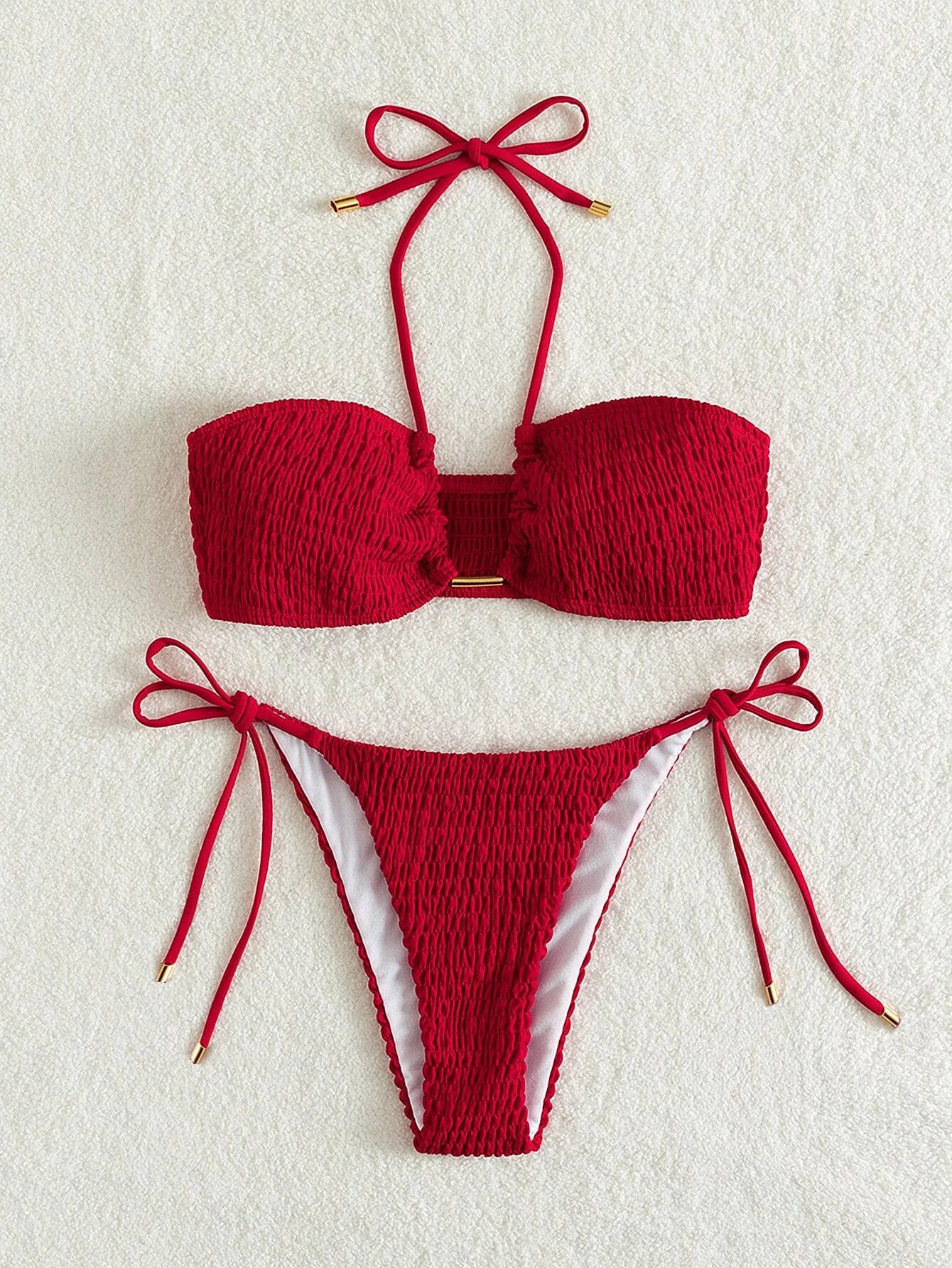 Stylish modern polyester bikini sets