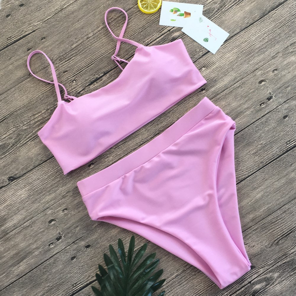 Stylish modern polyester bikini sets