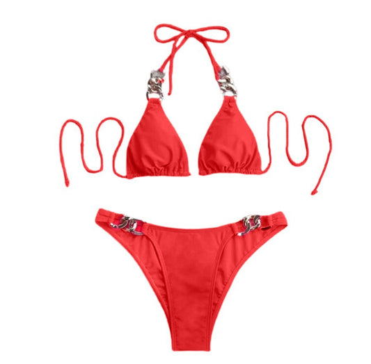 Push-up polyester bikini sets - image 1