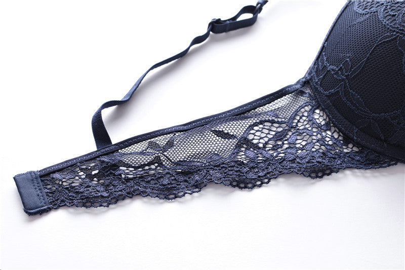 Push-up breathable lace and polyester bras - image 2
