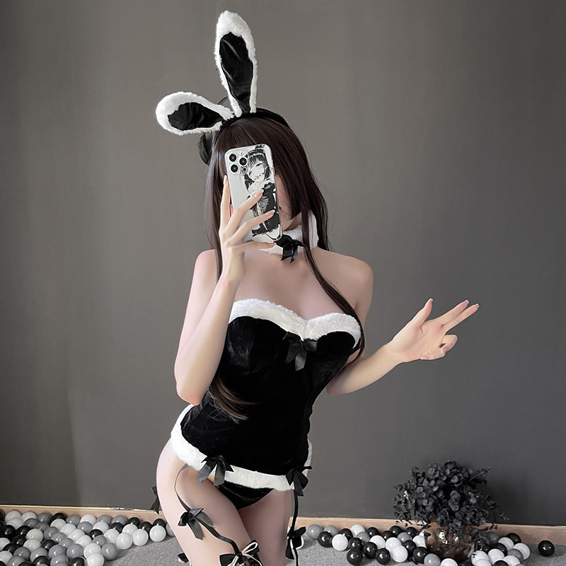 Uniform silk and polyester lingerie skirt sets