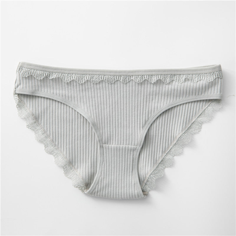 Cotton lingerie briefs - image 3